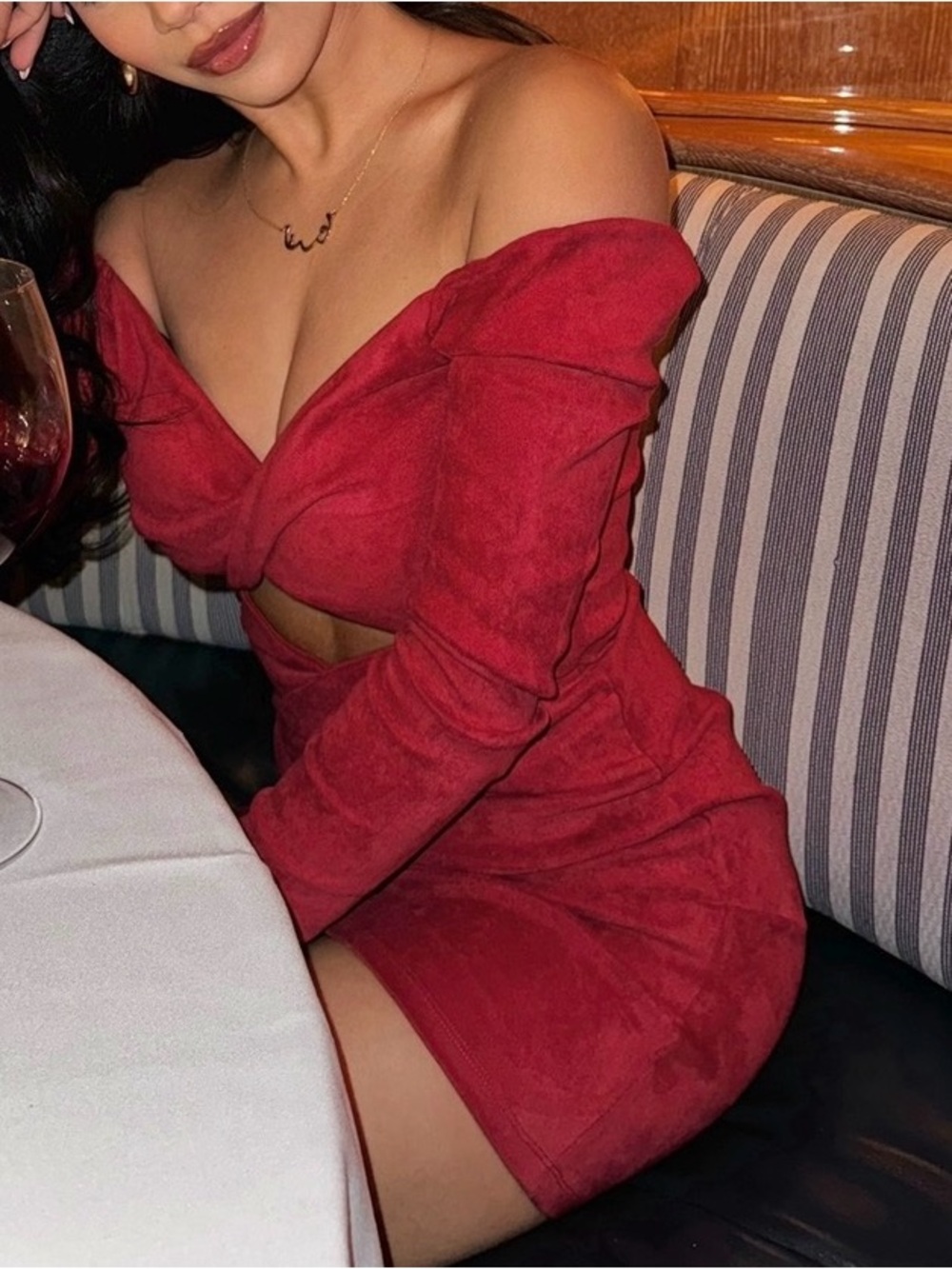 Lovers and Friends Mini Dress (suede)